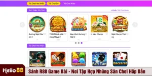Sảnh R88 game bài