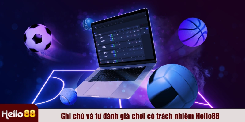 Ghi chú và tự đánh giá chơi có trách nhiệm Hello88